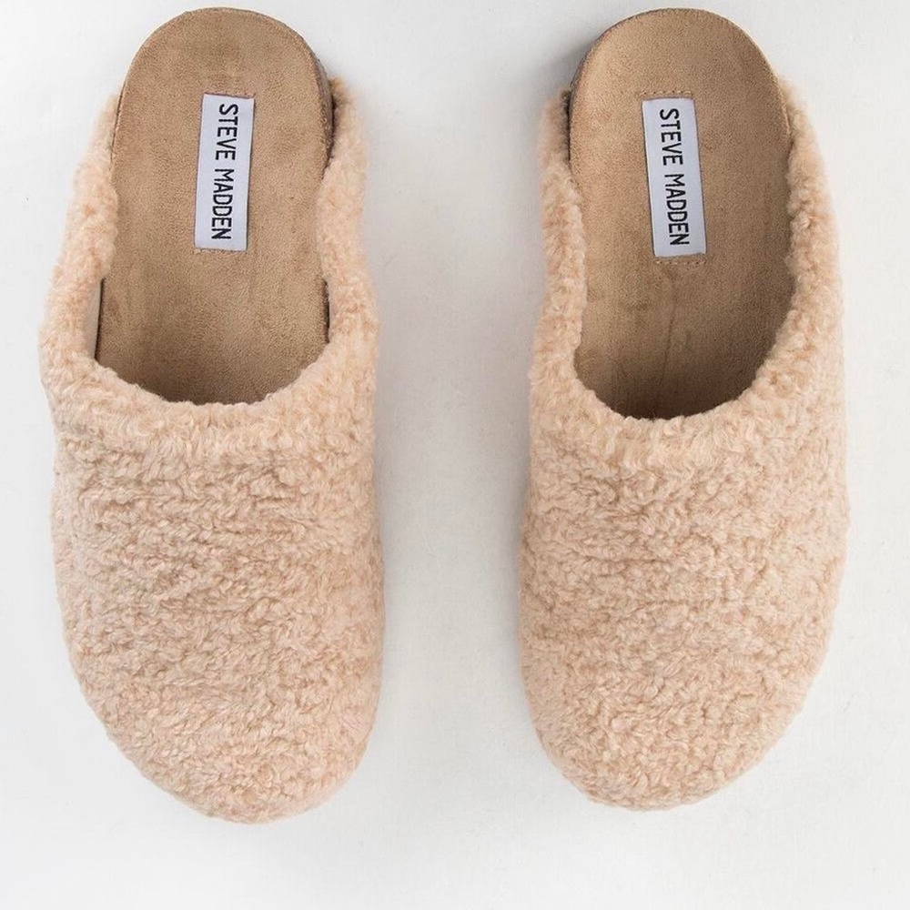 Steve Madden Vesa Shearling Slippers